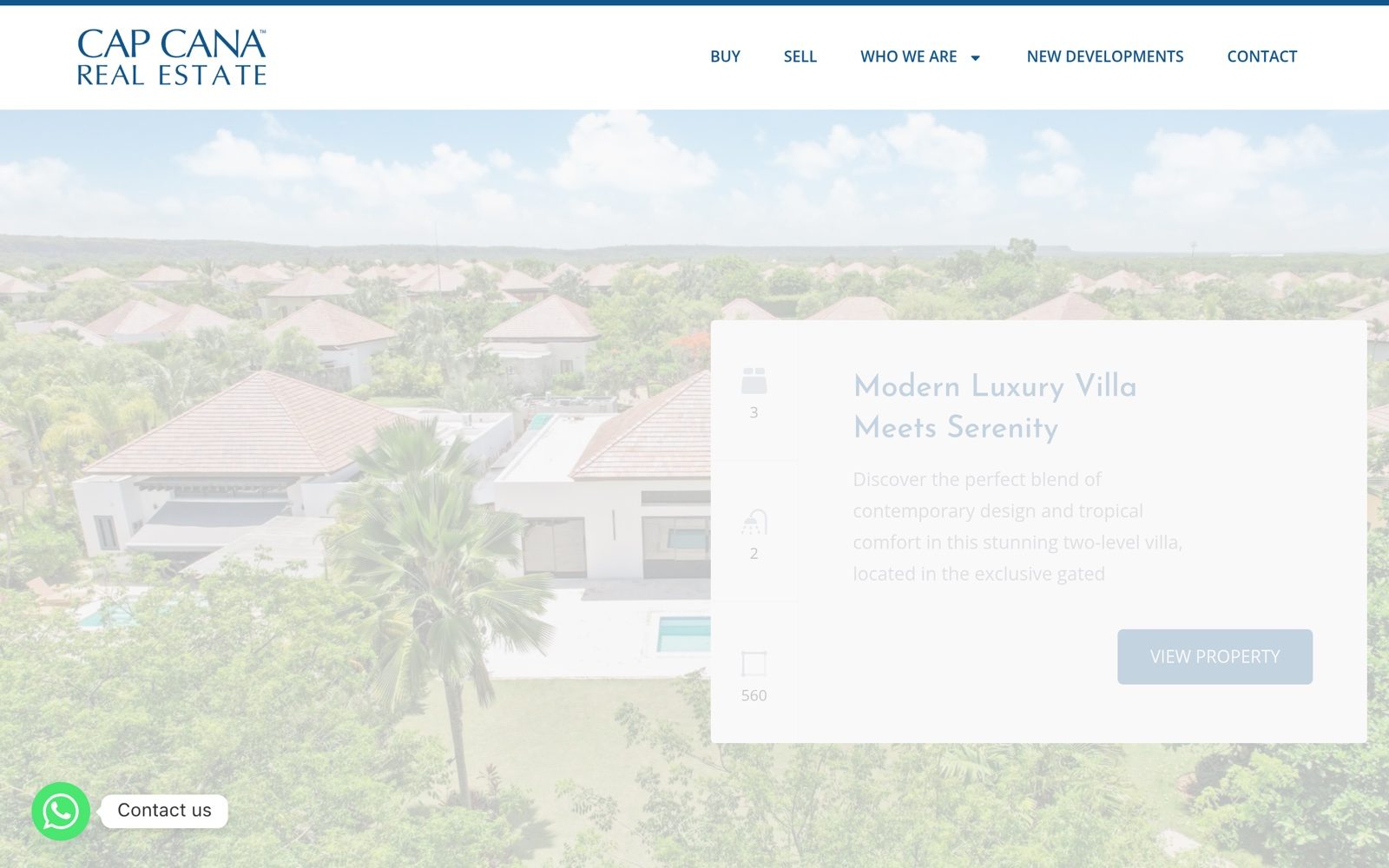 Captura de Cap Cana Real Estate