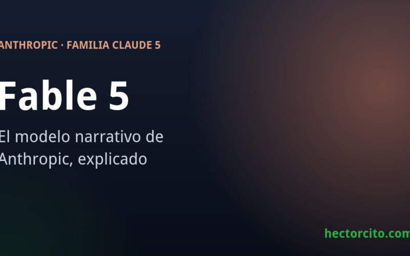 Claude Fable 5, el modelo narrativo de Anthropic