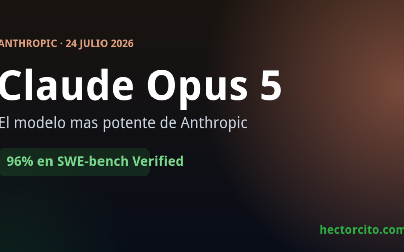 Claude Opus 5, el modelo mas potente de Anthropic